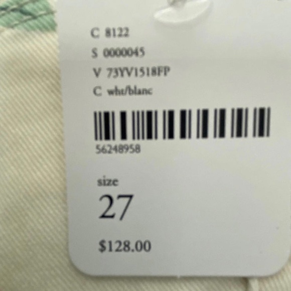 NWT Free People X BlankNYC - Cherry Print Pants, Size 27 - Picture 10 of 12